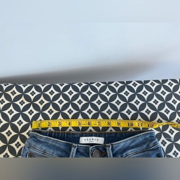 Sandro Markus Raw Hem Slim Jeans - Picture 10 of 13